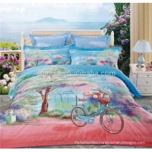 Cotton Printed Fluorescent Children and Baby Bed Sheet Bedding Set in China